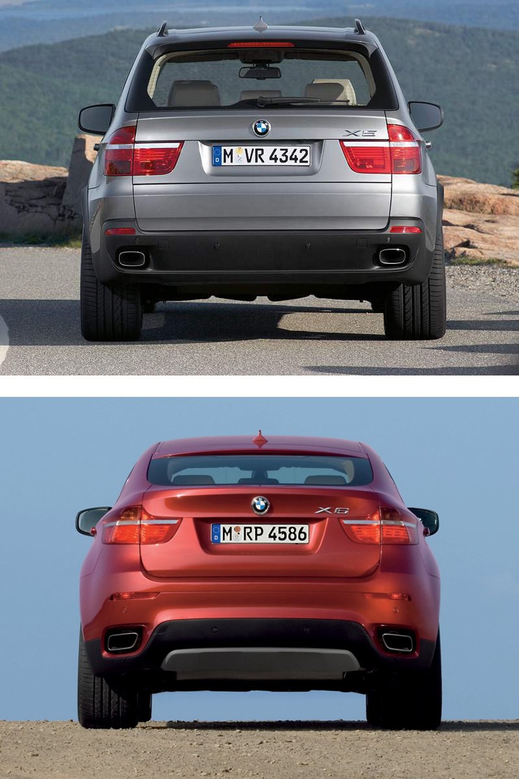 BMW X5 kontra BMW X6: pierwsze statyczne porównanie