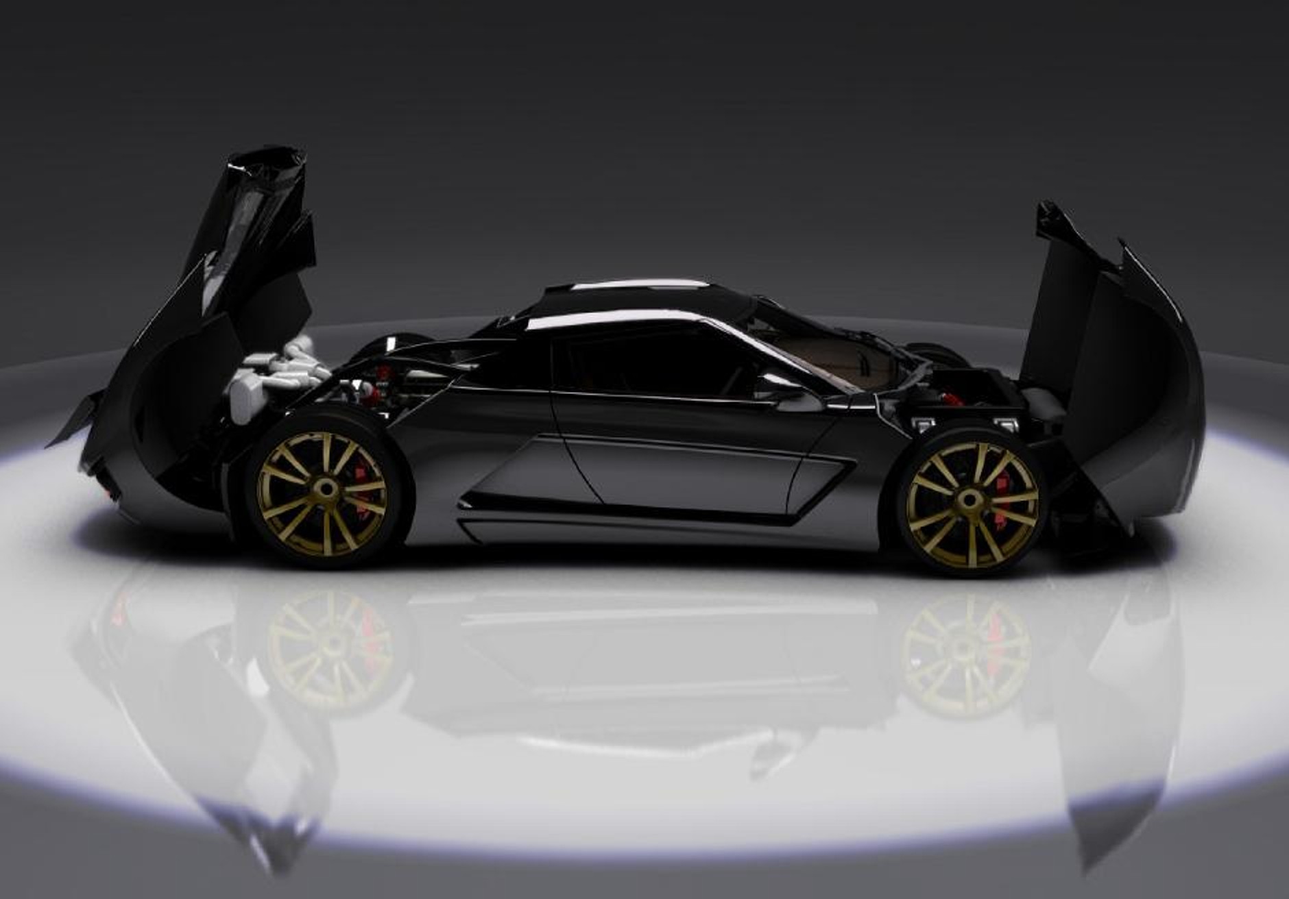 Genty Akylone to francuski supersamochód