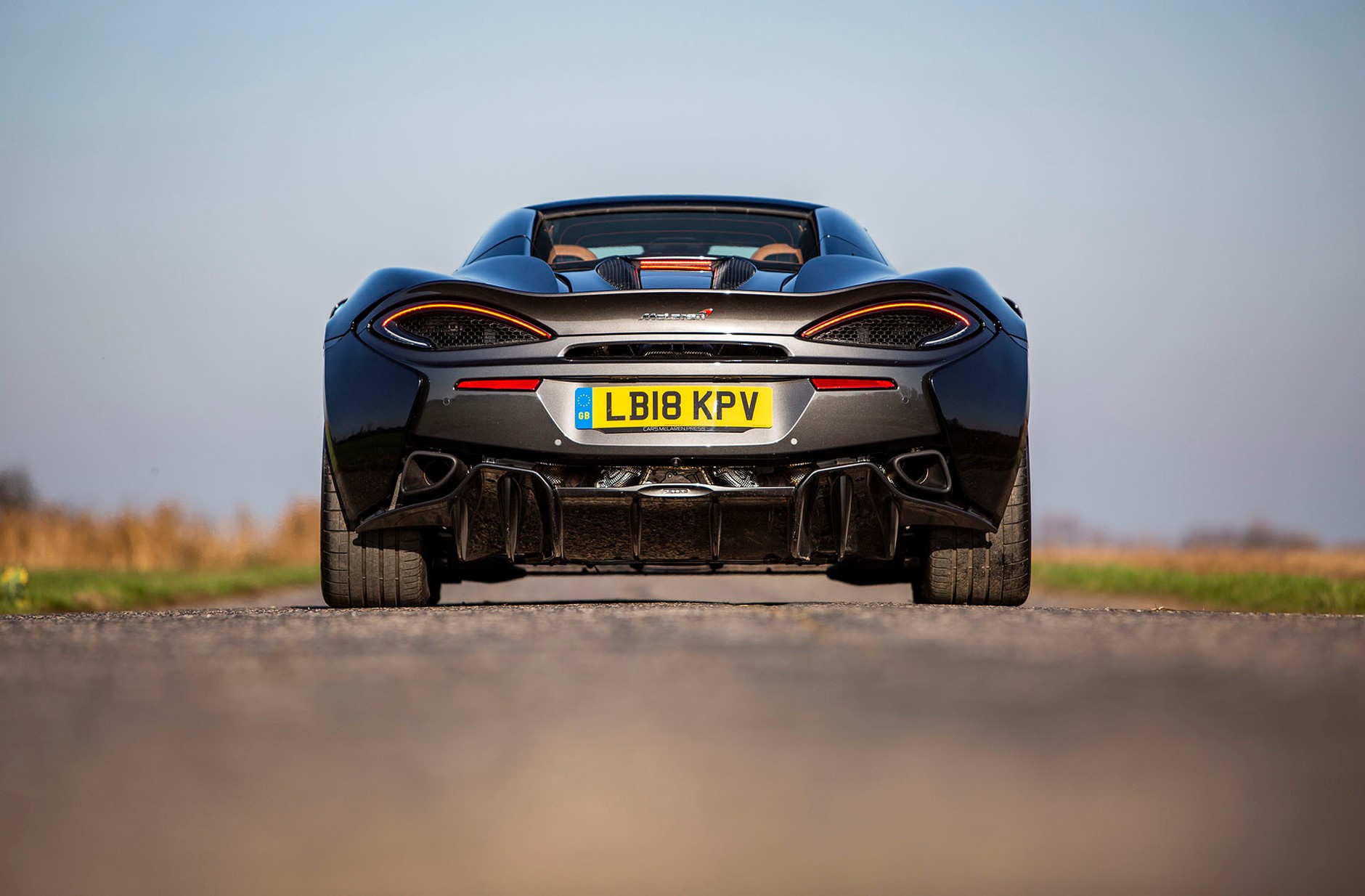 McLaren 570S Spider - moc pod kontrolą