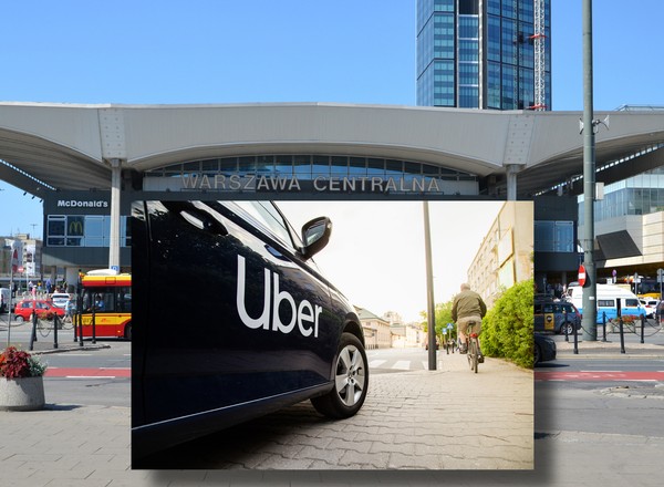 Uber przejmuje Dworzec Centralny. Pasażerowie już nie będą oszukiwani?