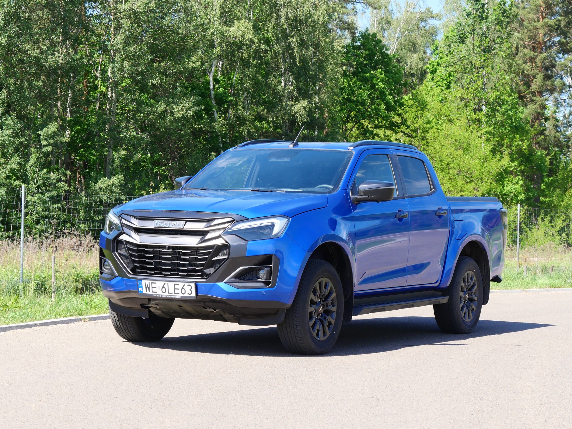 Isuzu D-Max 2026: przód po subtelnym liftingu.