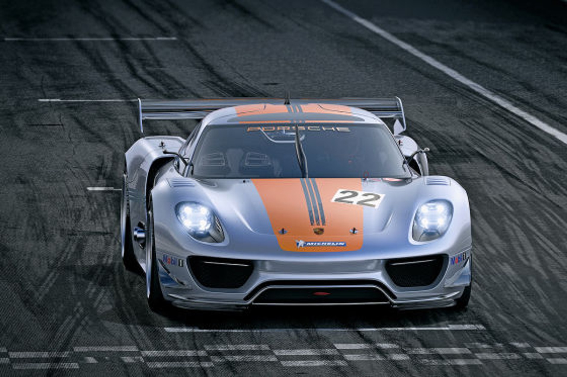 Porsche 918 RSR Detroit Motor Show 2011