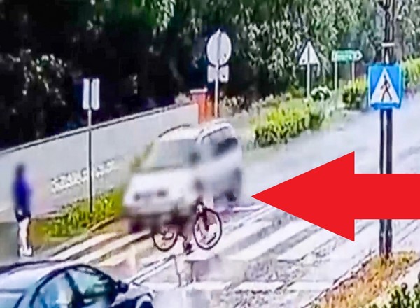 Prawie potrącił dwie kobiety na przejściu. Dostał 15 pkt karnych, powinien stracić prawo jazdy