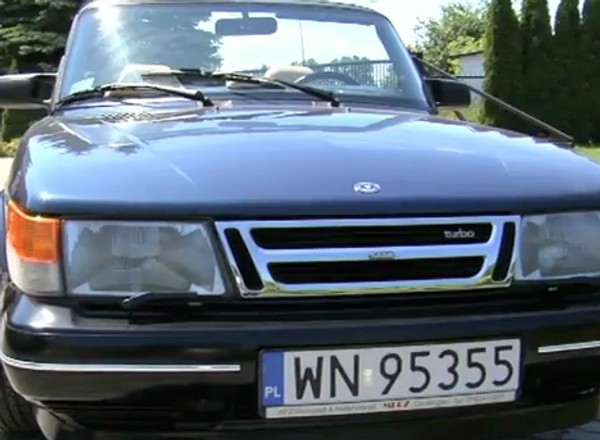 SAAB 900 turbo cabrio - Zabudowa Car Audio w kabriolecie