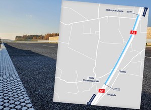Ułatwienia na autostradzie A1 w kierunku Katowic. GDDKiA udostępniła kolejne odcinki