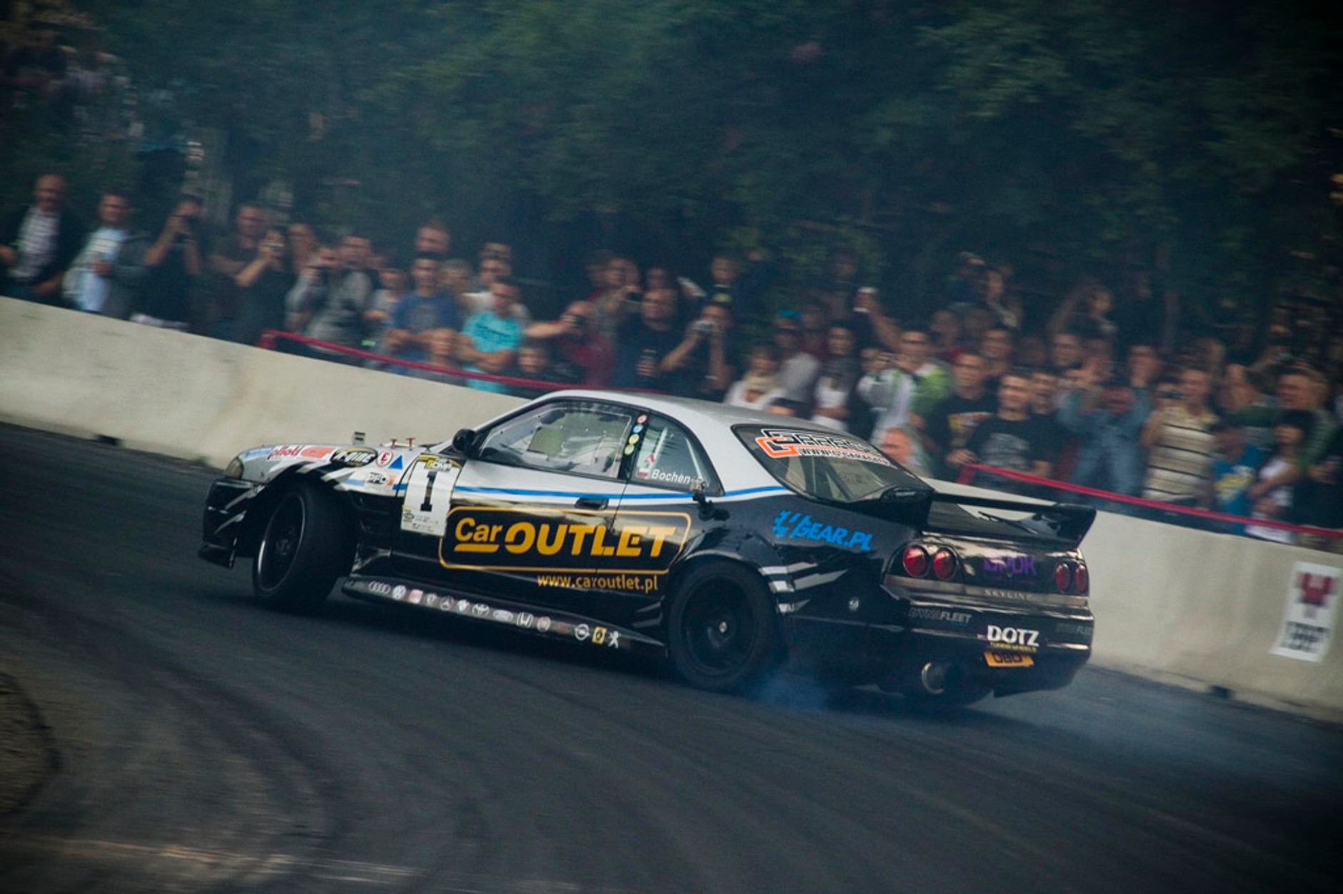 Driftingowe Mistrzostwa Polski: najlepsi driftowali po oesie