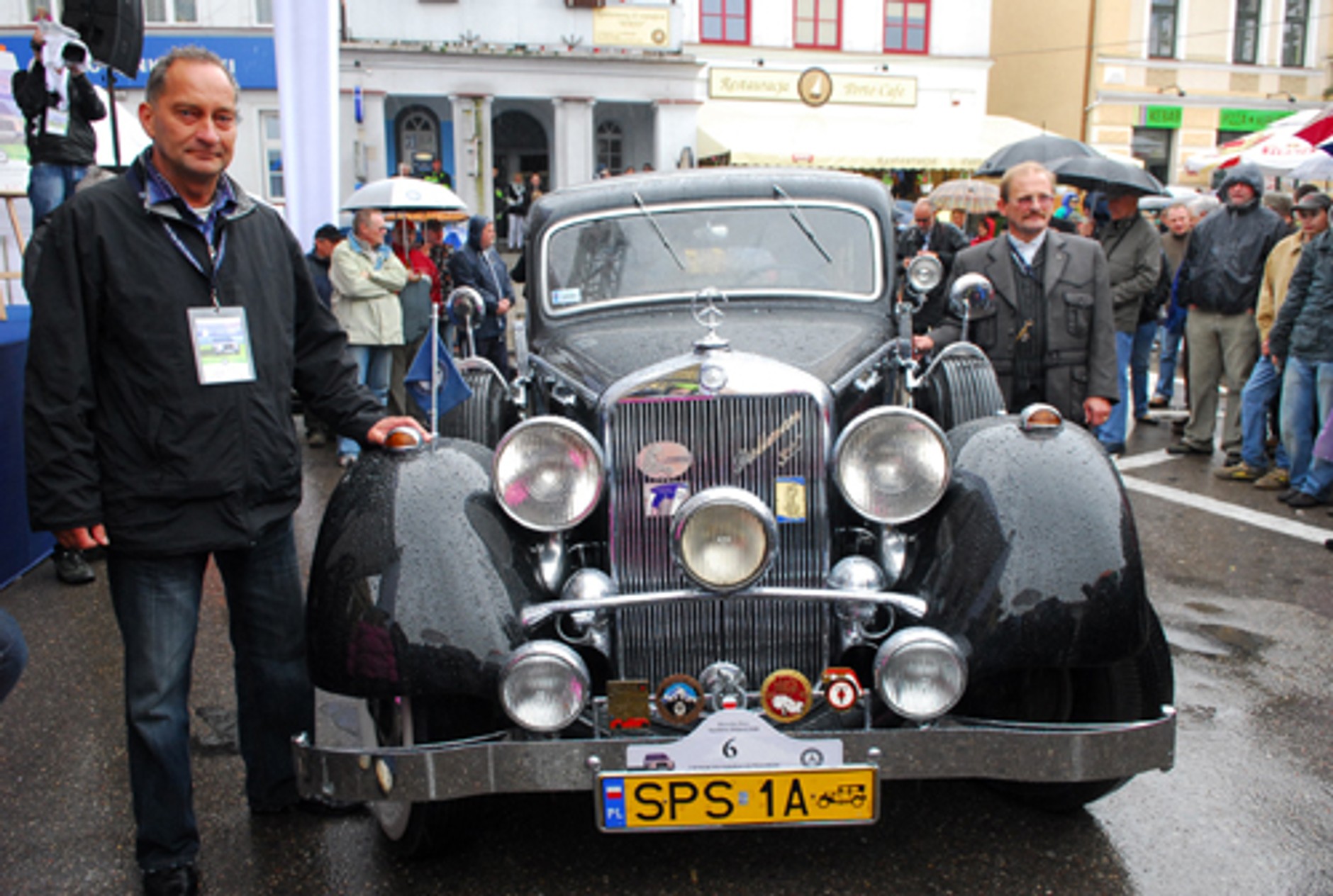VII Zlot zabytkowych Mercedesów - Gwiazdy w Rynie