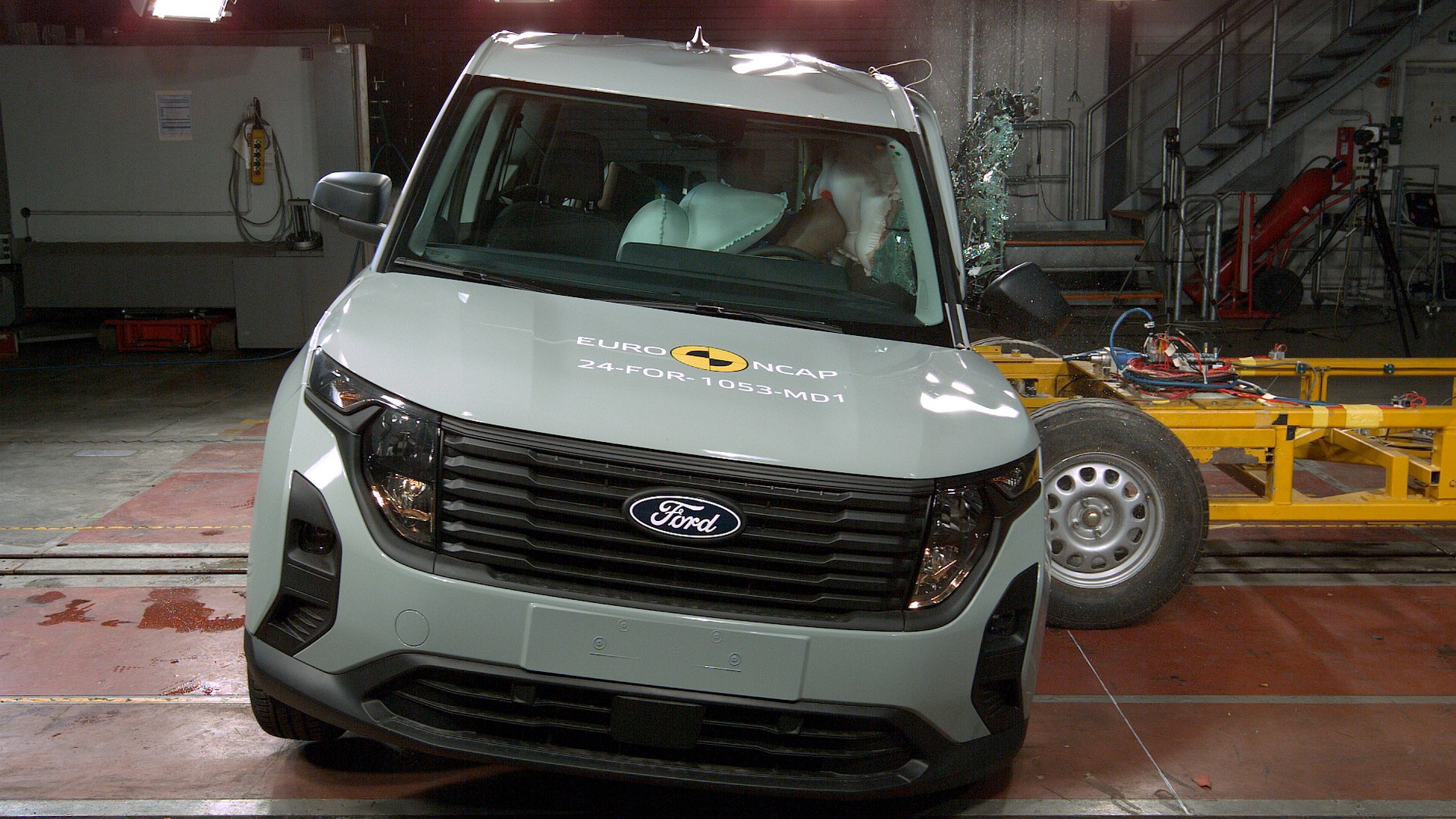 Crash test: Ford Tourneo Courier