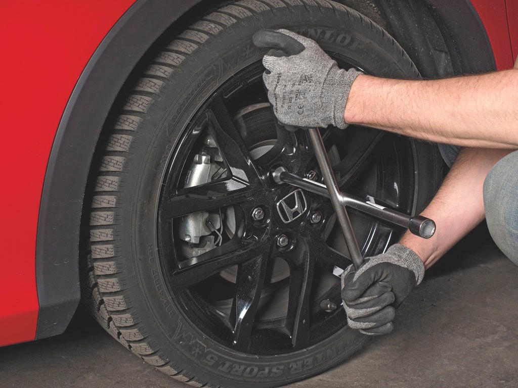 Wymiana kół krok po kroku