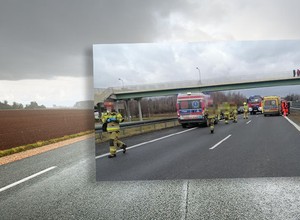 Pędzili pod prąd korytarzem życia. Policja zareagowała błyskawicznie