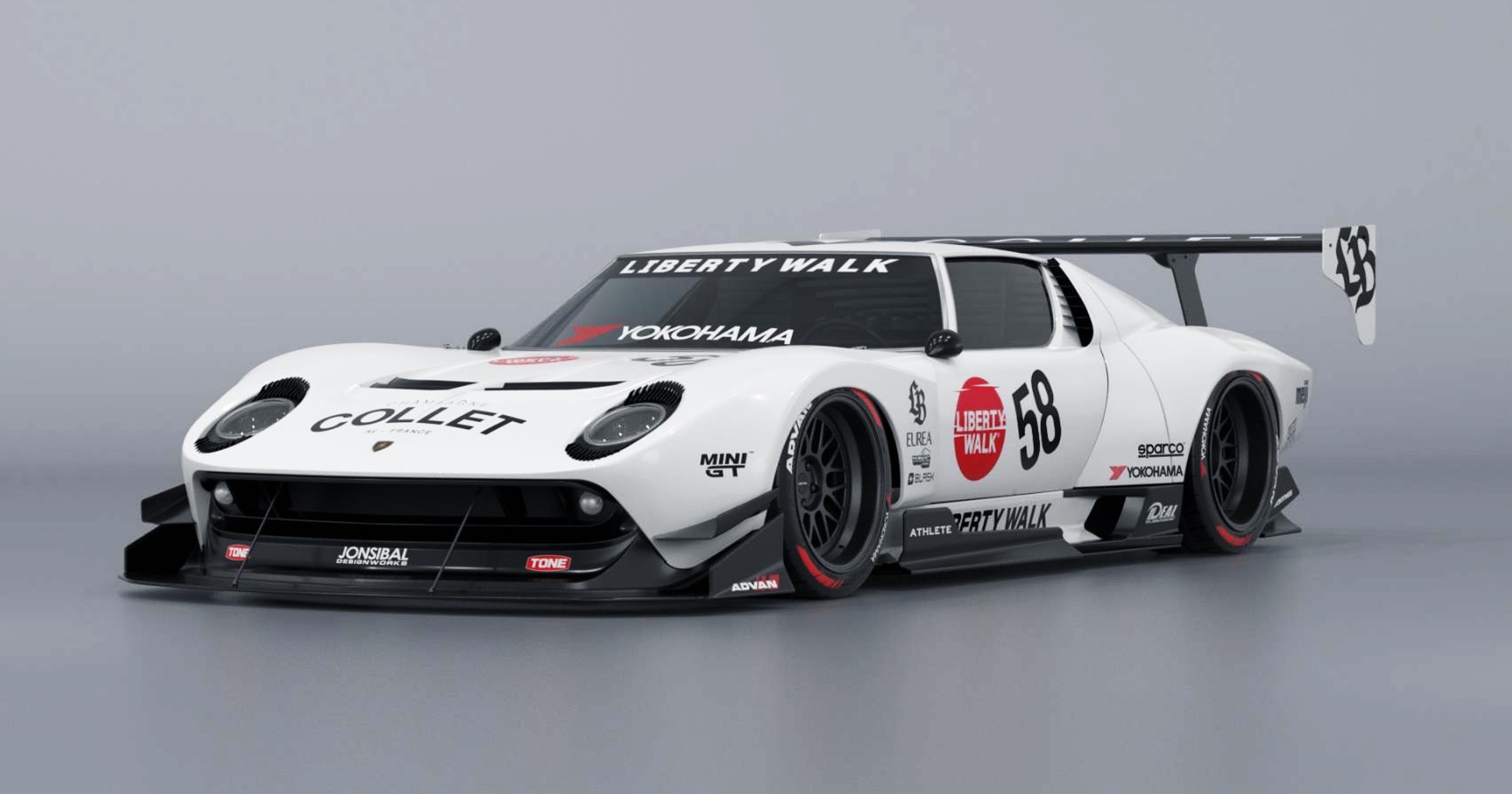 LB-Silhouette WORKS GT Lamborghini Miura