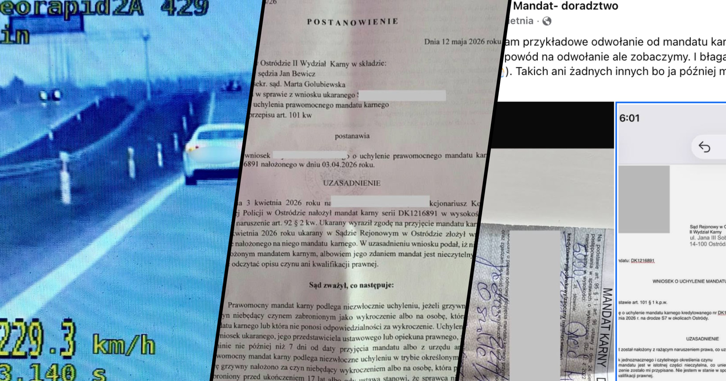 Sprawa wydawała się oczywista, ale sąd postanowił uchylić mandat.