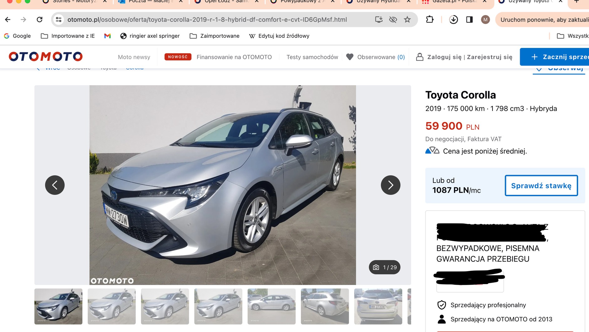 Szkoda, że auto kosztuje nie 60 tys. zł, tylko o kilkanaście tys. zł więcej