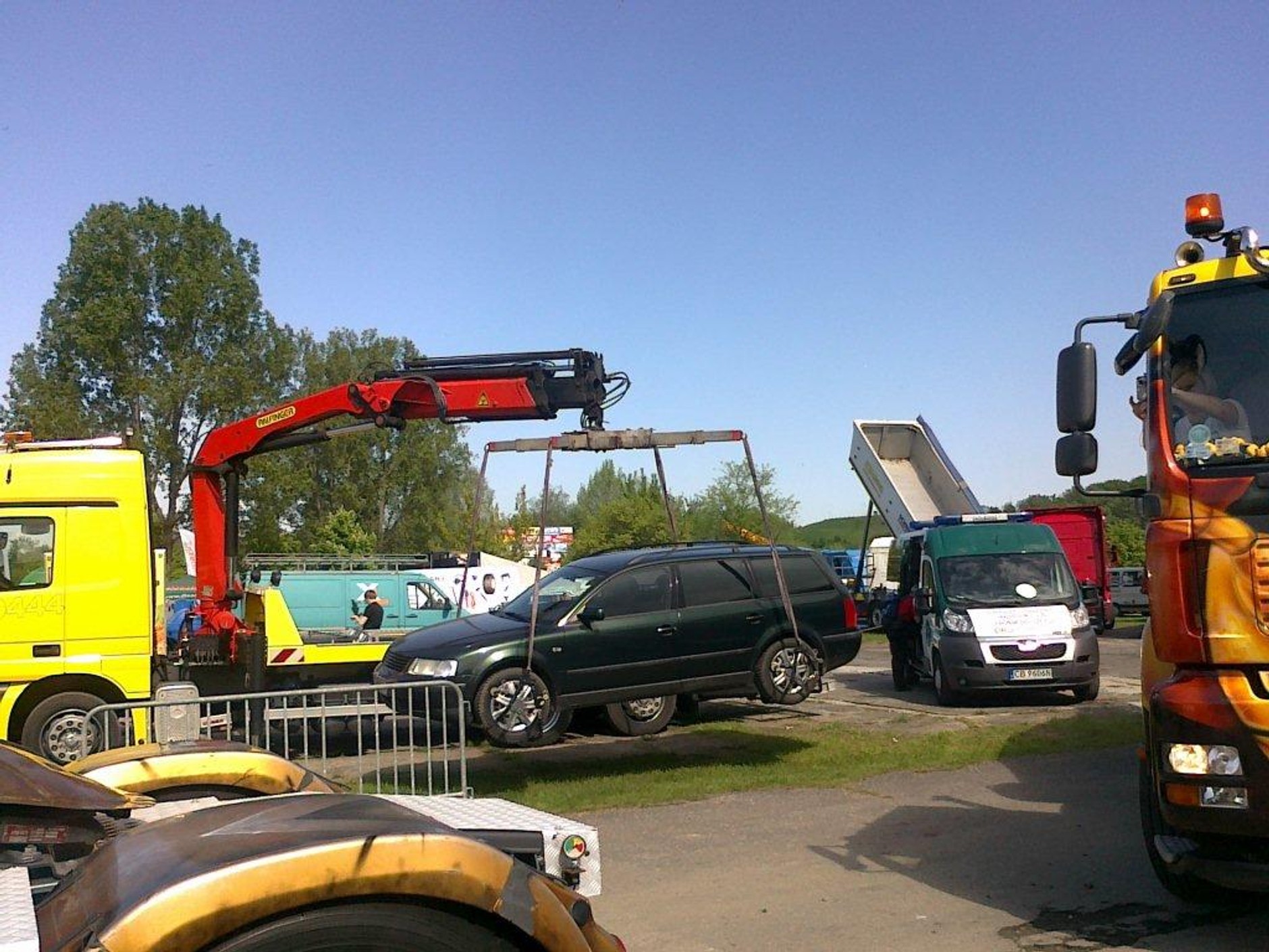 Majówka z ciężarówkami w Bydgoszczy