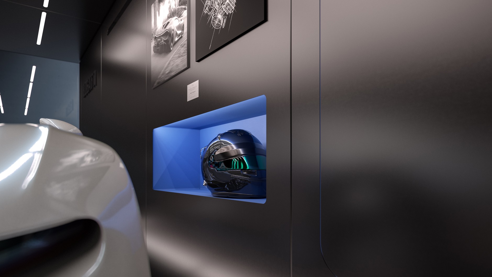 Specjalny garaż Bugatti