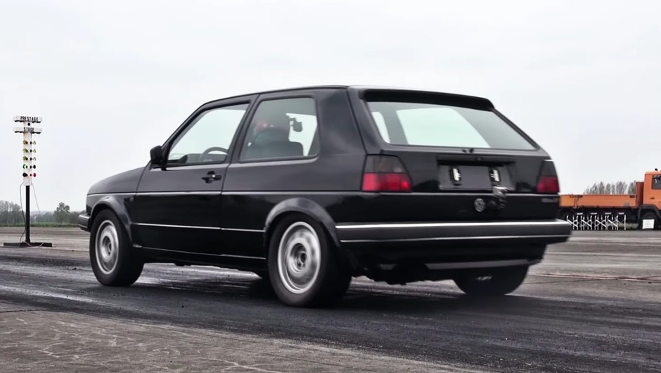 VW Golf Mk2 o mocy 1233 KM - hatch na co dzień...