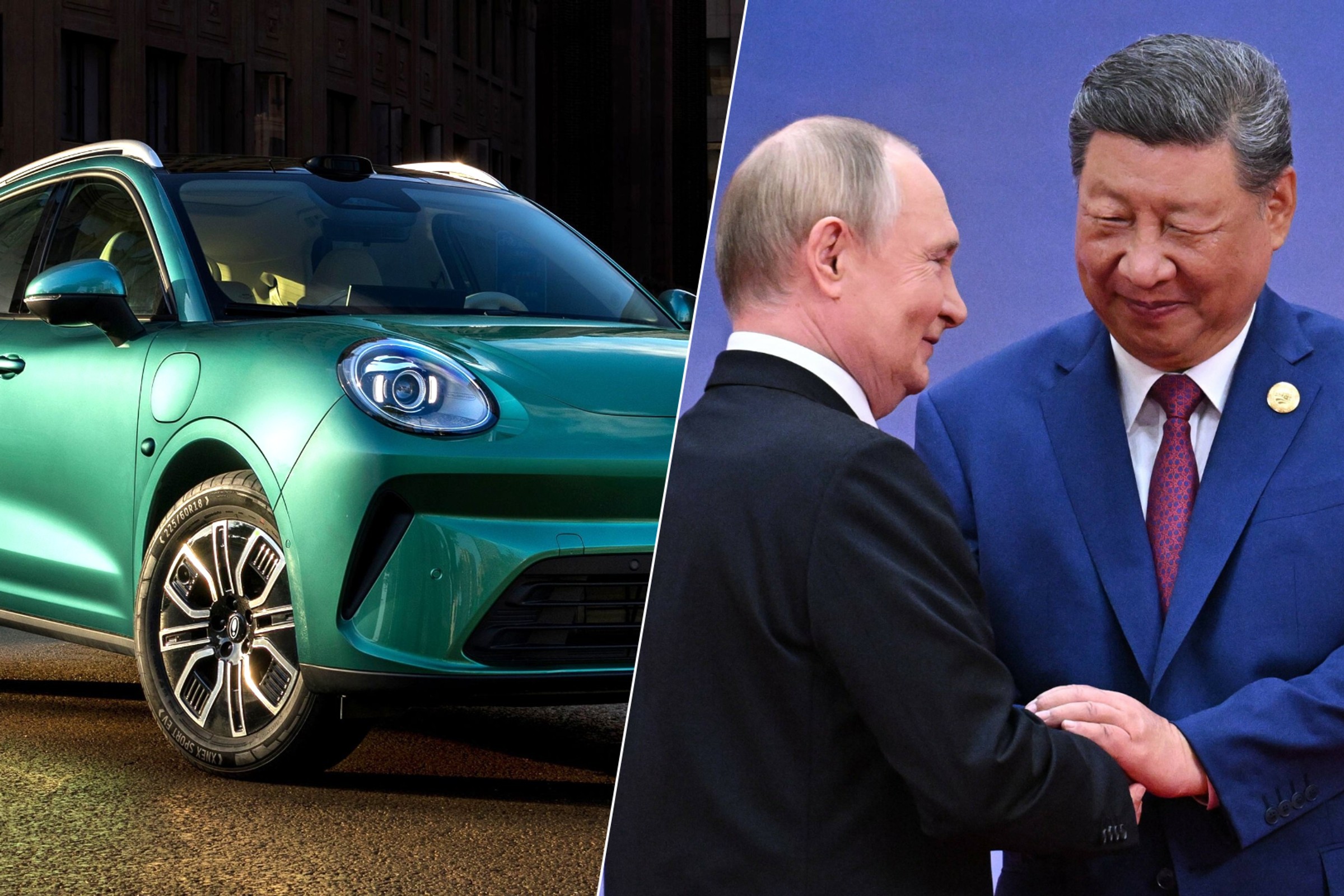 Rasjanin mówi: nie kupię chińskiego auta. Chińczyk na to: kupisz, kupisz