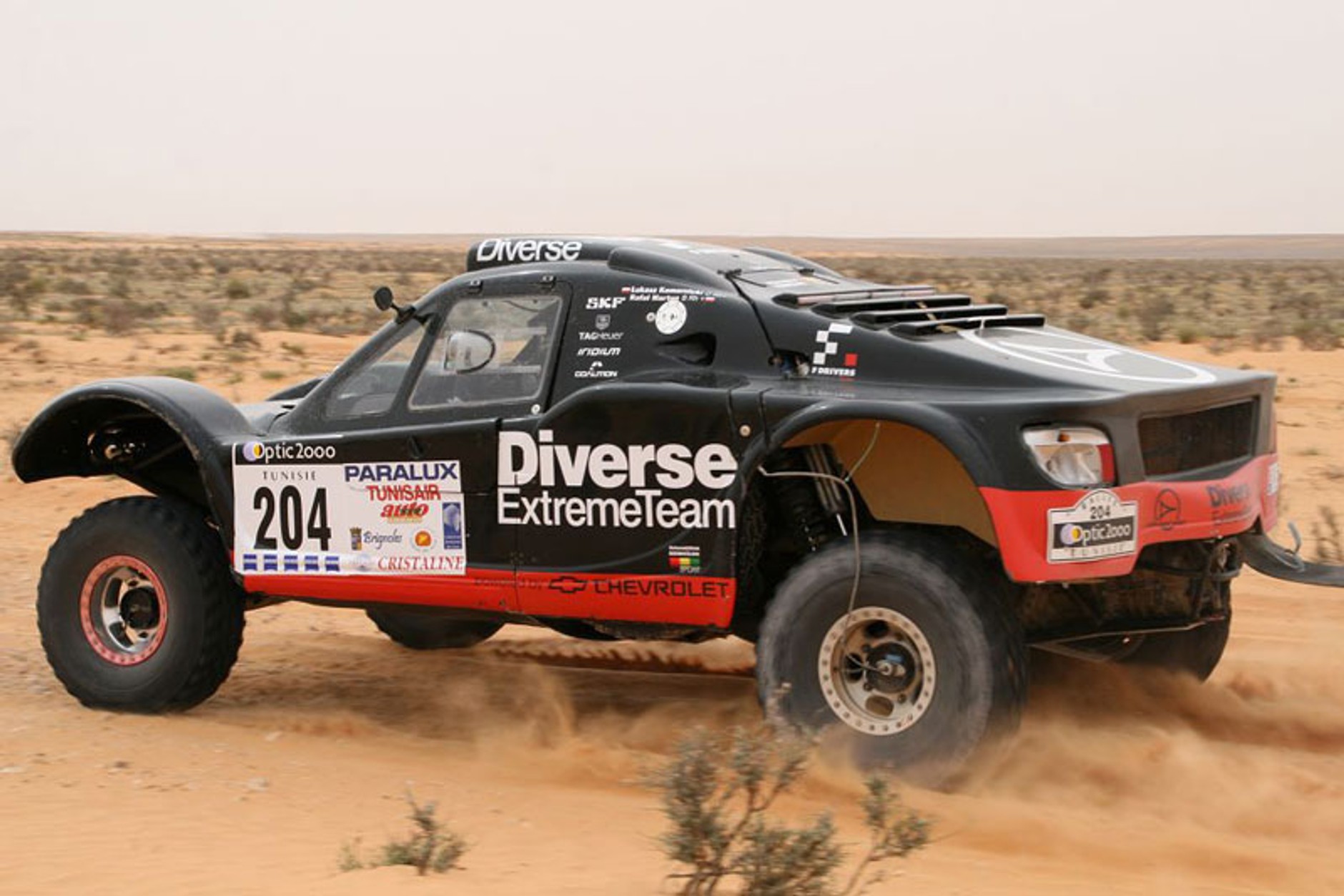 Rajd Tunezji 2008: zbliża się start piaszczystego maraton