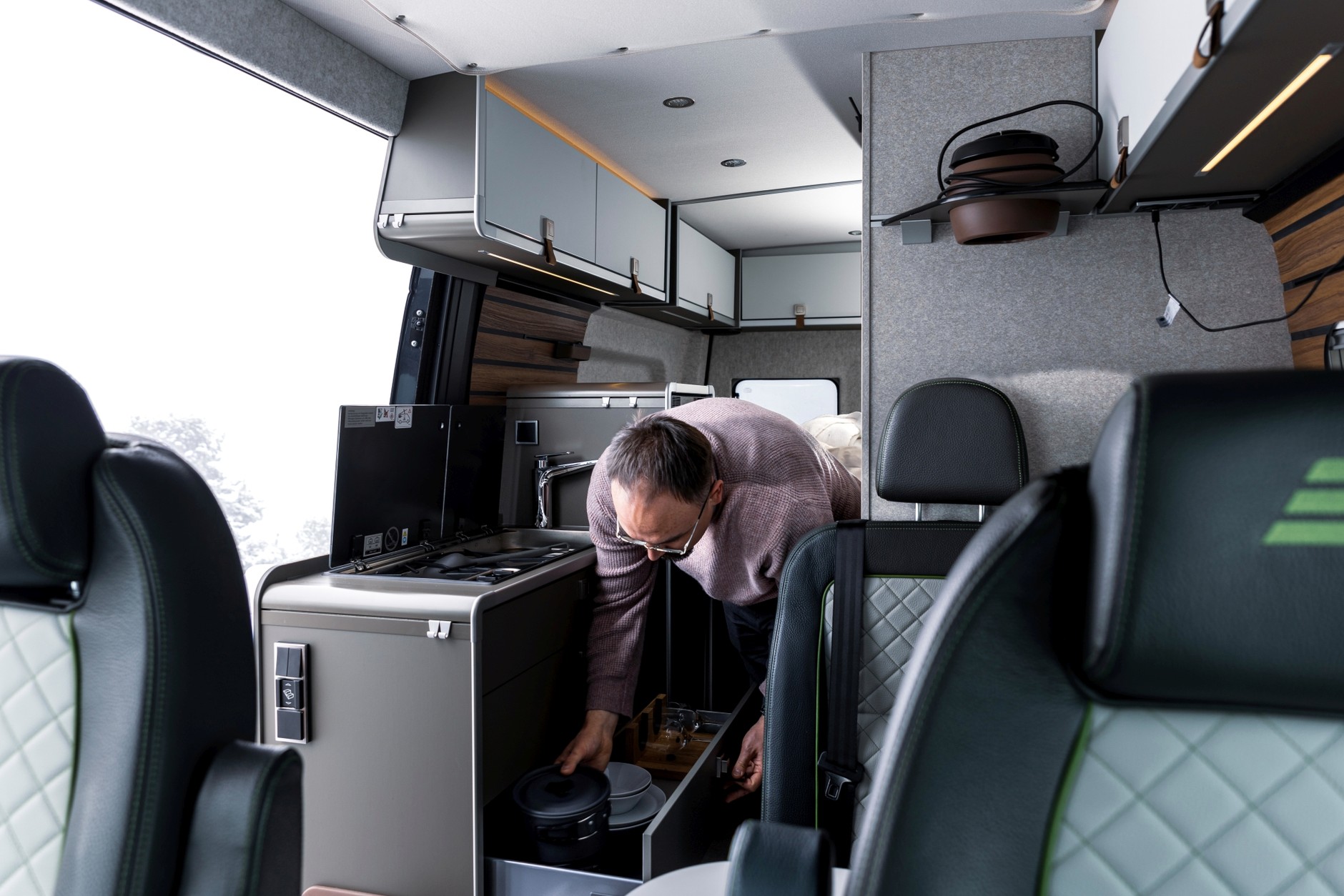 Zimowy test kampervana Hymer Grand Canyon S CrossOver