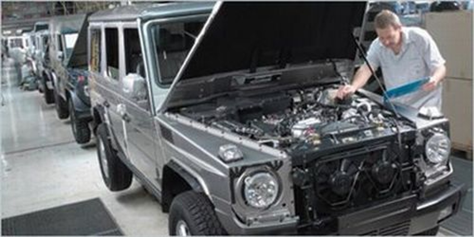 Mercedes Klasy G - Co najmniej do 2015