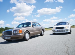 Mercedes 500 SE kontra Lexus LS 400, czyli Japonia kontra Niemcy