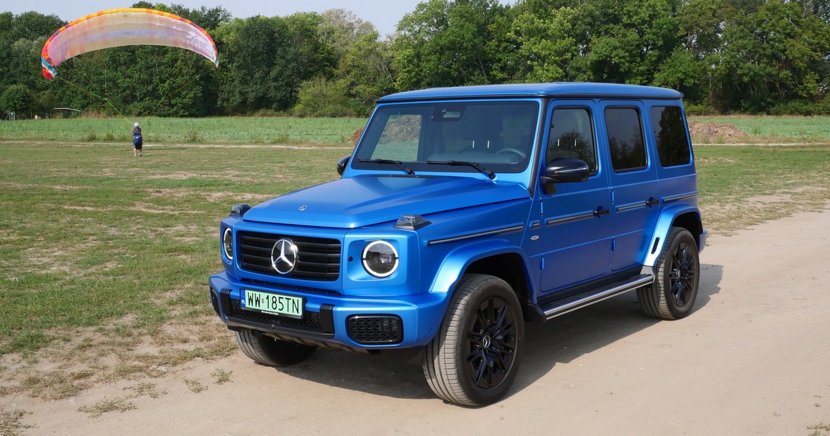 Mercedes G580 EQ: elektryczna terenówka