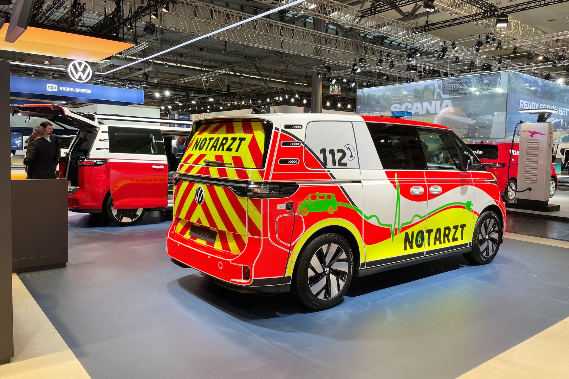 Ambulans na bazie Volkswagena ID. Buzz.