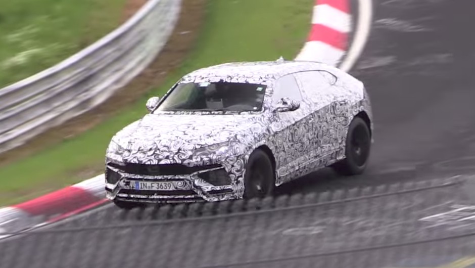 Lamborghini Urus przyłapane w Zielonym Piekle
