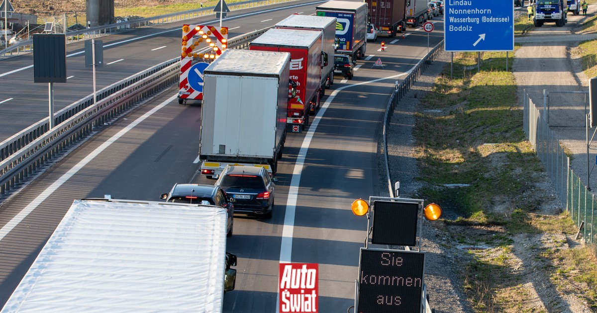 Nowe ograniczenia na A8 w Niemczech. Lokalne drogi zamknięte w weekendy