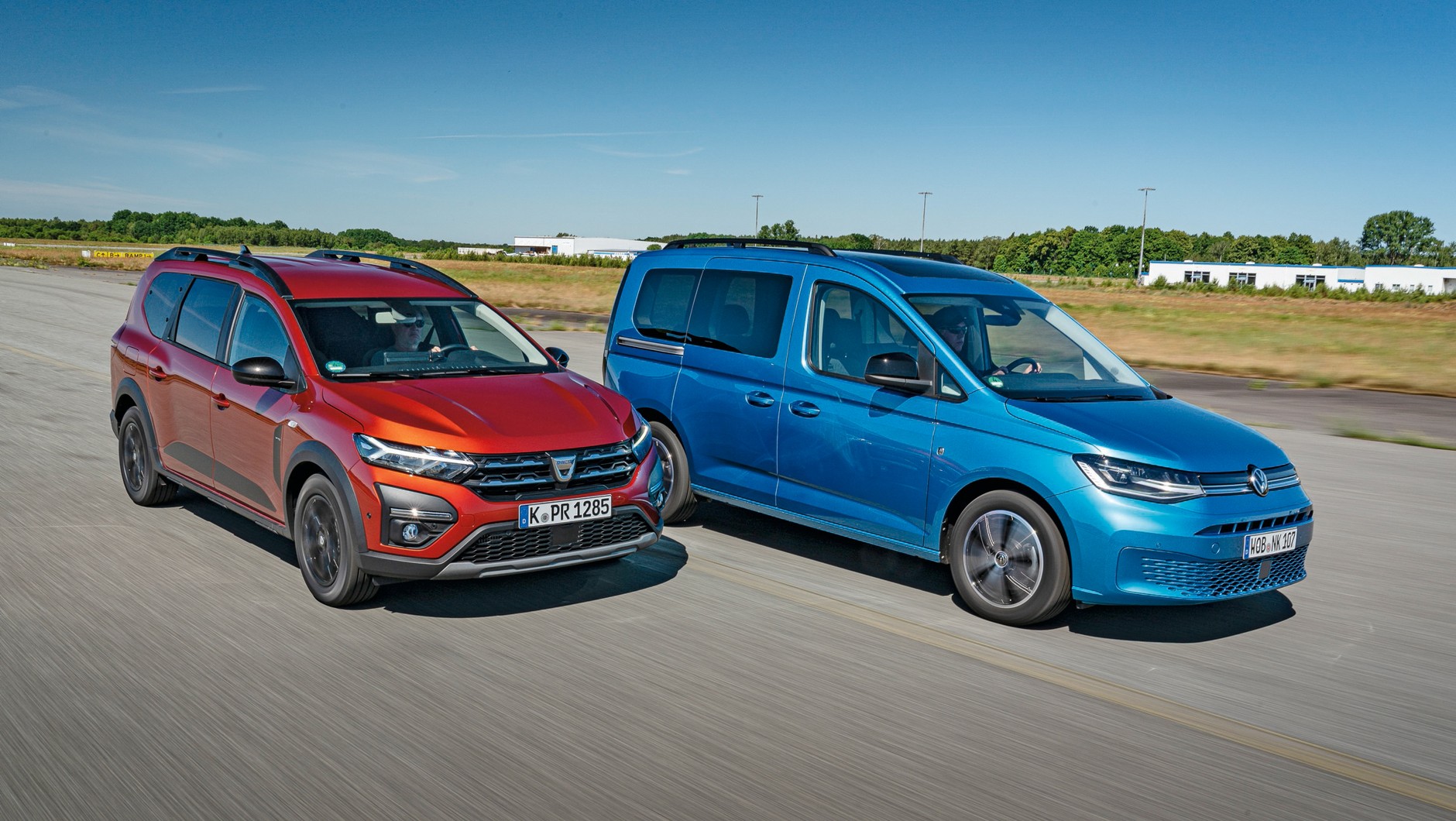 Dacia Jogger i Volkswagen Caddy - porównanie