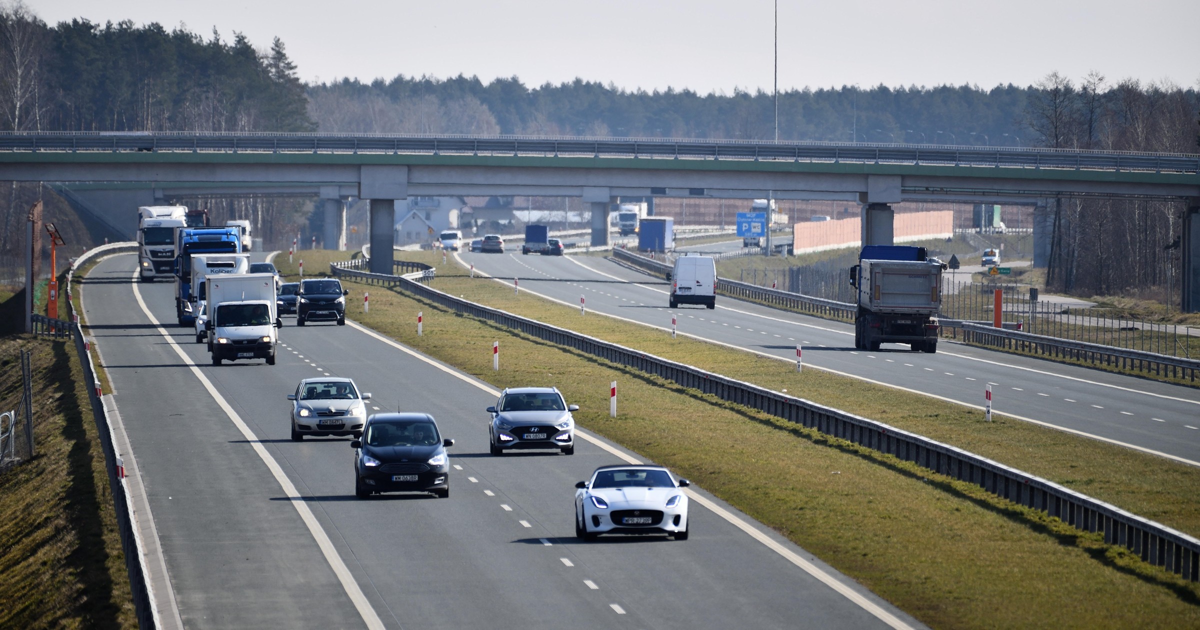 A2 to jedna z najbardziej zatłoczonych dróg