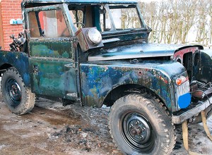 Land Rover z 1957 r. za 200 tys. funtów, czy 25 tys. zł?