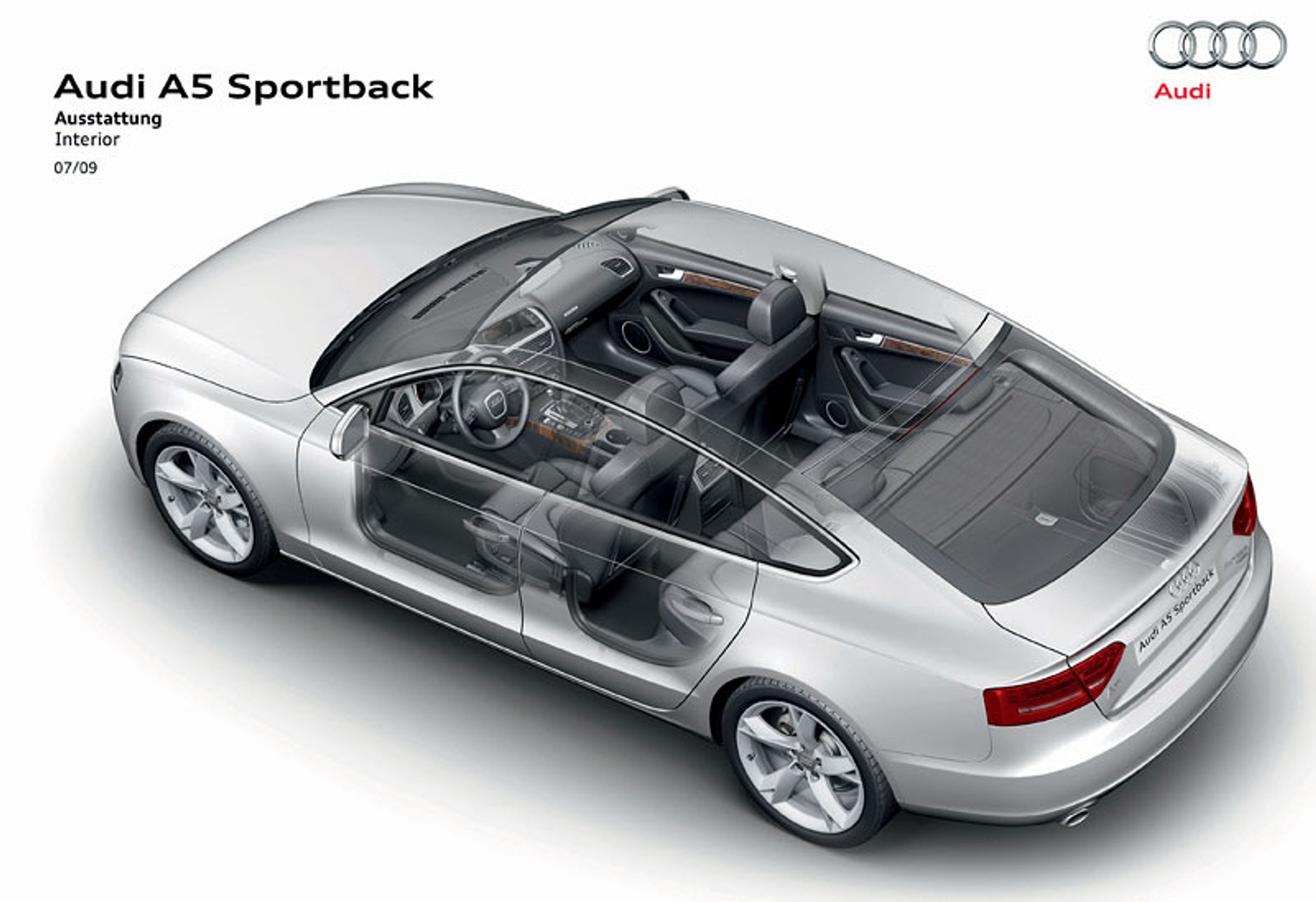 Audi A5 Sportback: Avant(gardowy) liftback już oficjalnie (fotogaleria)