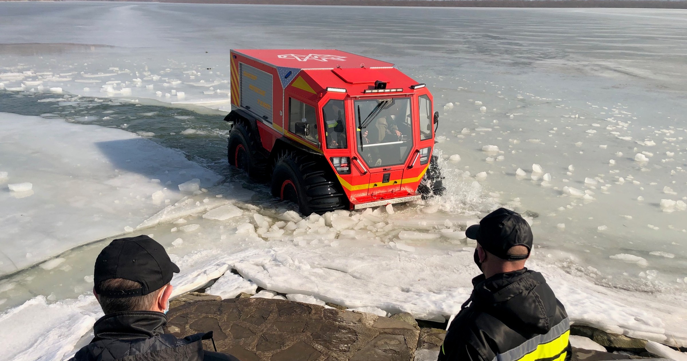 Pojazd strażacki Sherp OSP Nowy Cydzyn