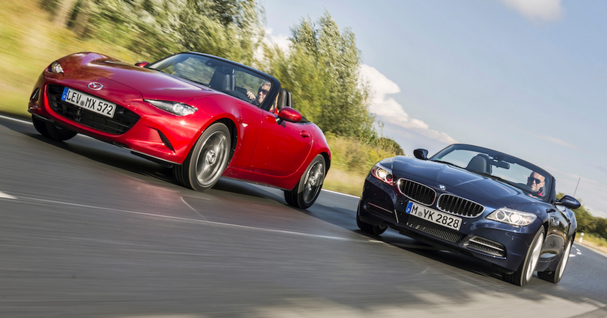 Mazda MX-5 kontra BMW Z4