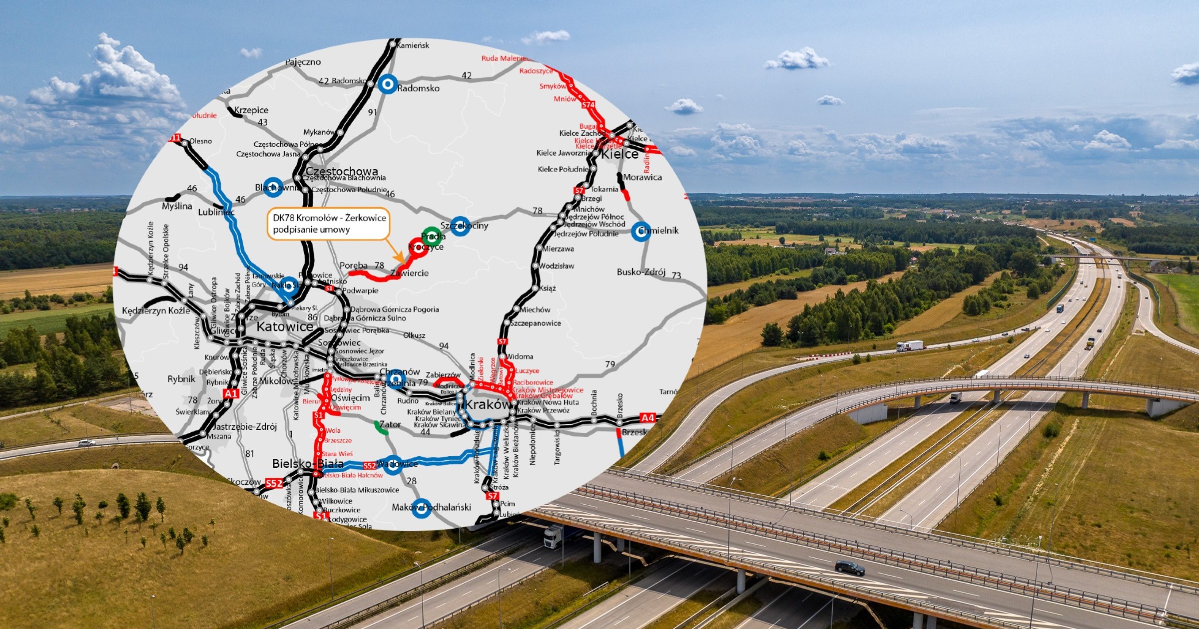 Budową drugiej części obwodnicy Poręby i Zawiercia