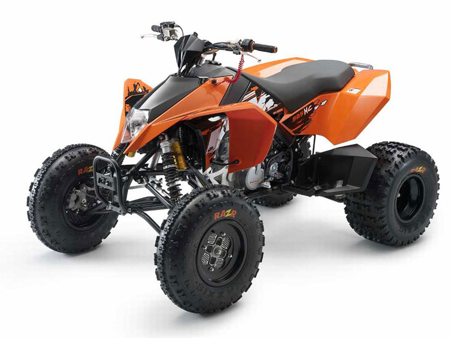 KTM 450XC i 525XC Quad: dwa pomarańczowe czterokołowce