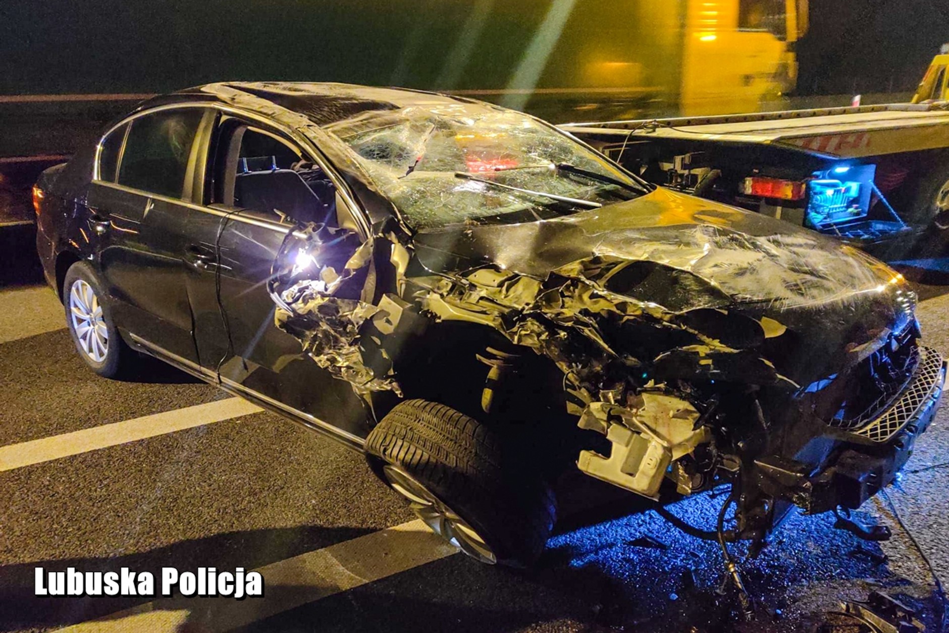 Pijany kierowca niemal doprowadził do katastrofy na drodze S3