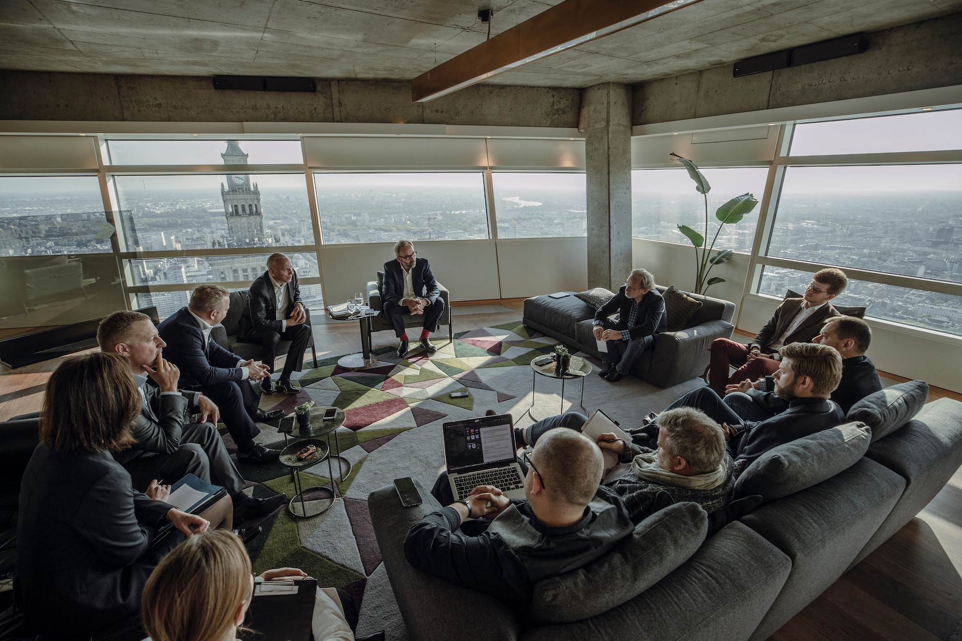 Pieter Nota press meeting