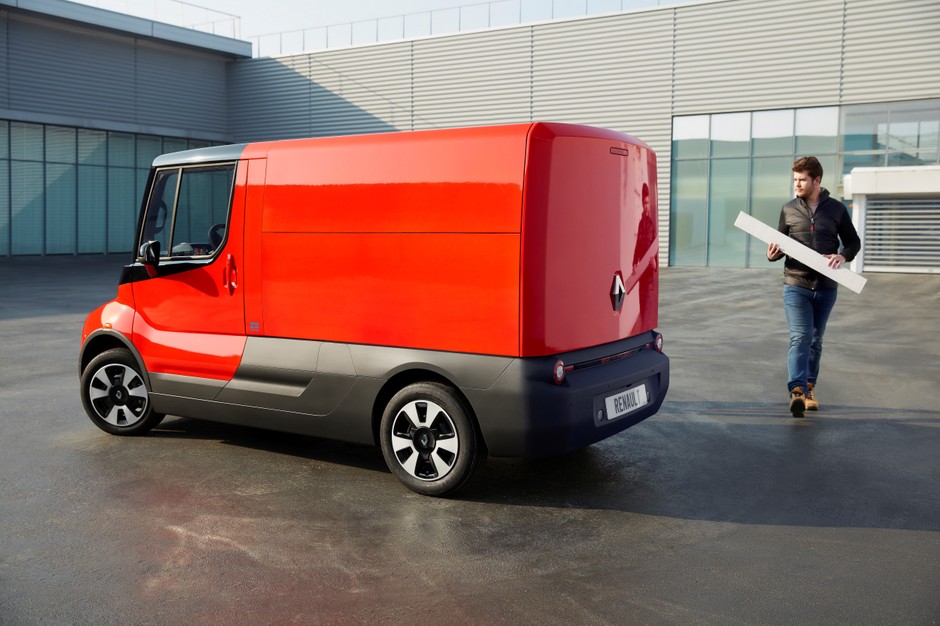Renault EZ-FLEX, czy tak będą wyglądać dostawczaki przyszłości?