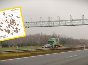 Mamy najnowszą mapę odcinkowych pomiarów prędkości. Nowe punkty