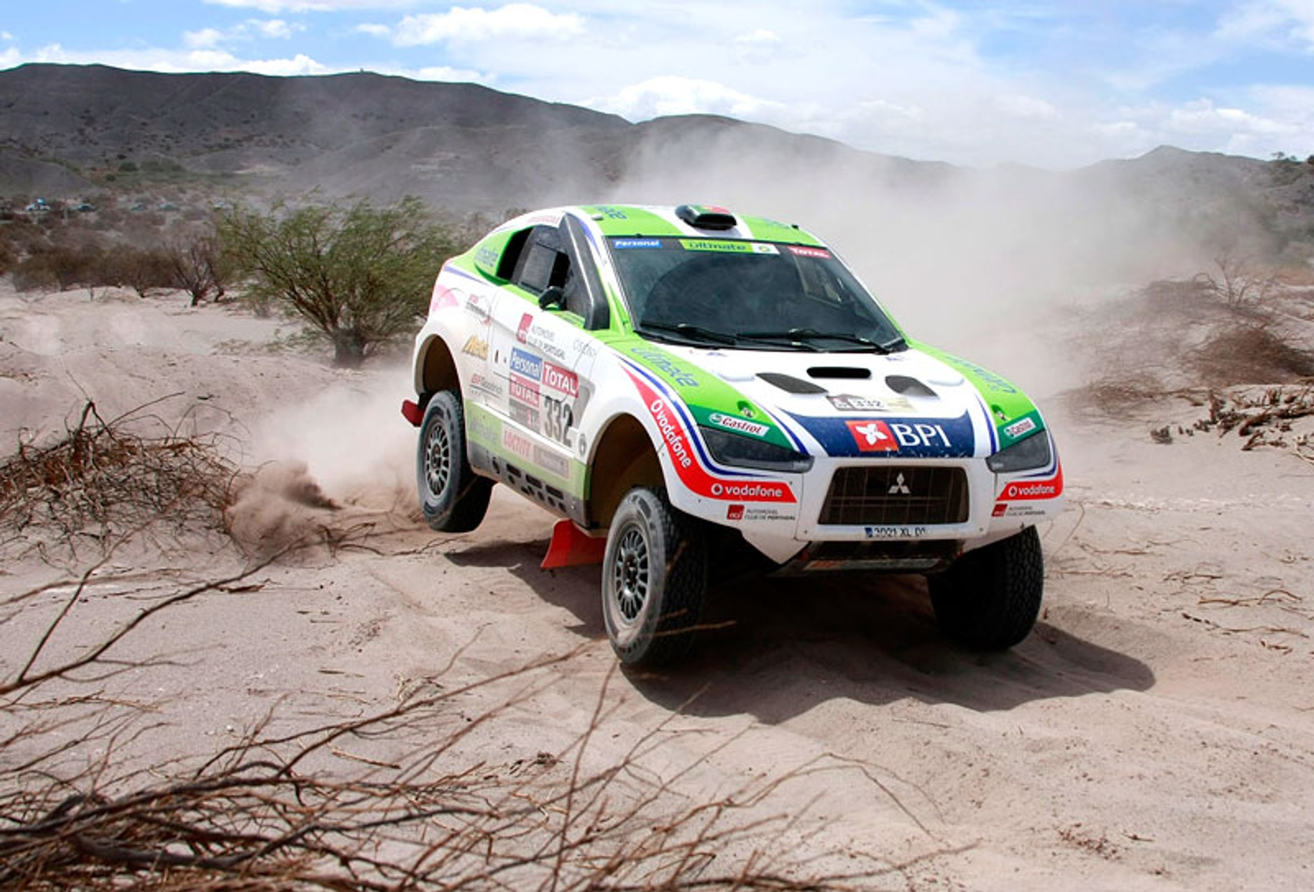 Rajd Dakar 2010: Przygoński 8. (8. etap na żywo, klasyfikacja, foto - Willy Weyens)
