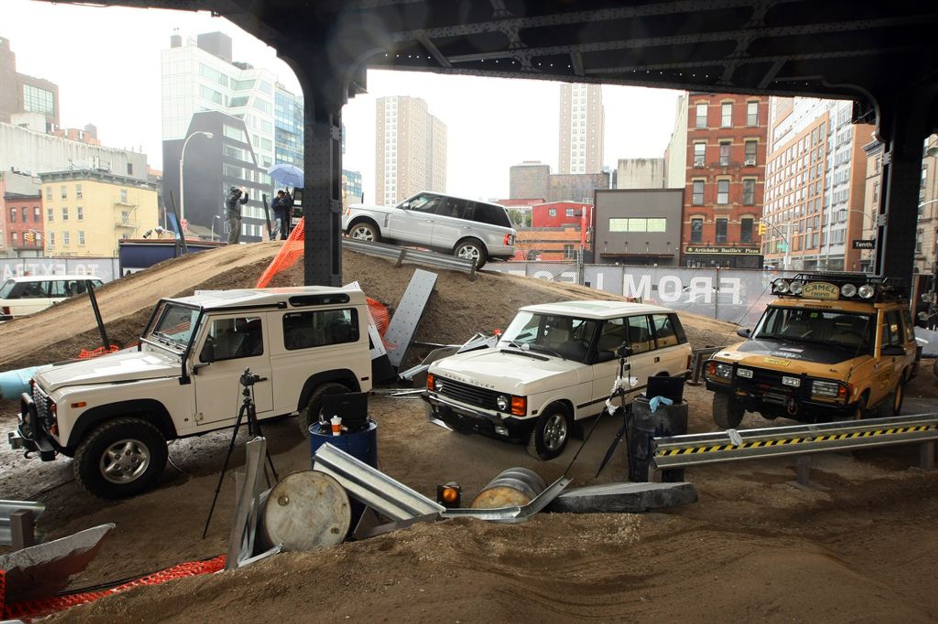 Land Rover na targach w USA