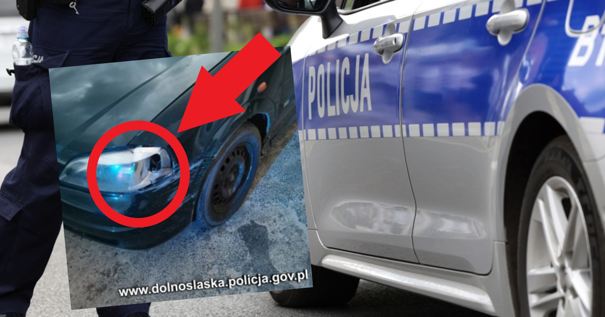 Pijana 26-latka prowadziła samochód z dziećmi (fot. dolnoslaska.policja.gov.pl)