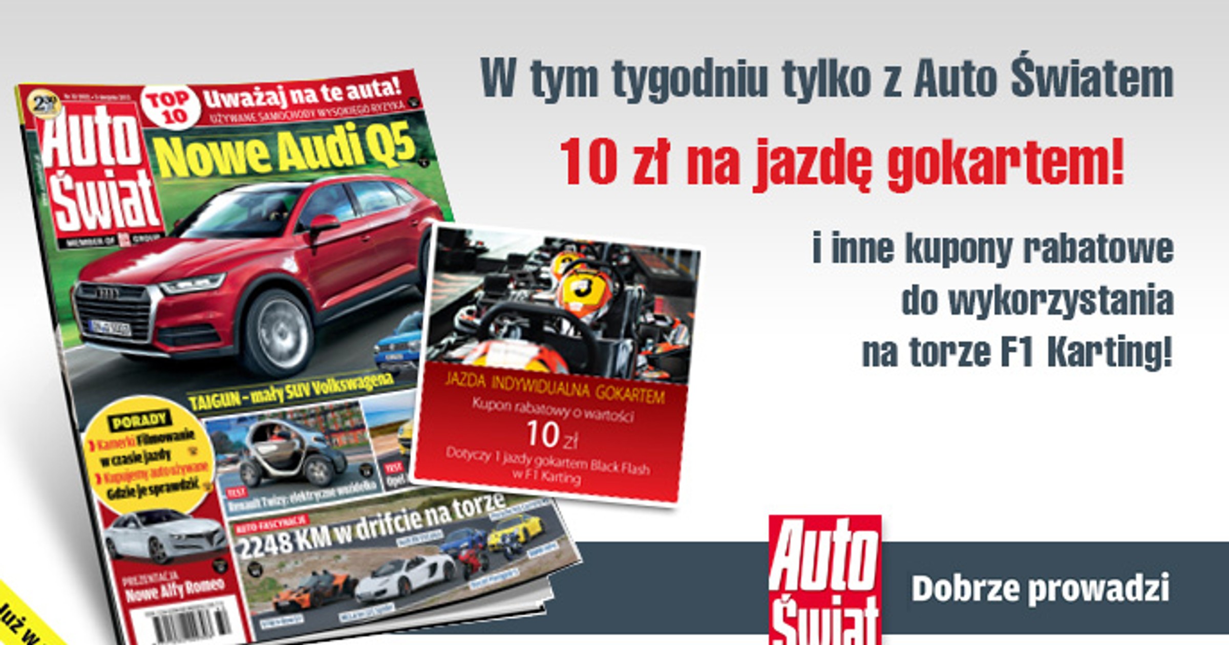 Ścigaj się z Auto Światem i F1 Karting
