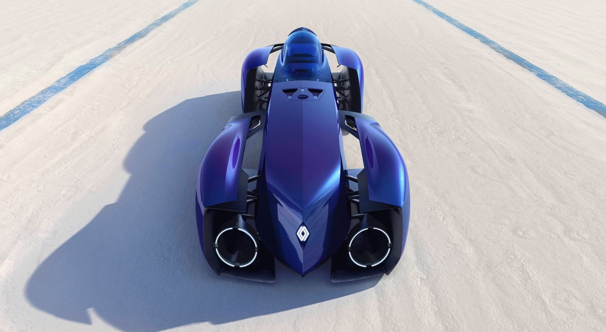 To nie batmobil. To Renault, które ma pobić wyjątkowy rekord. Teraz mają go Niemcy