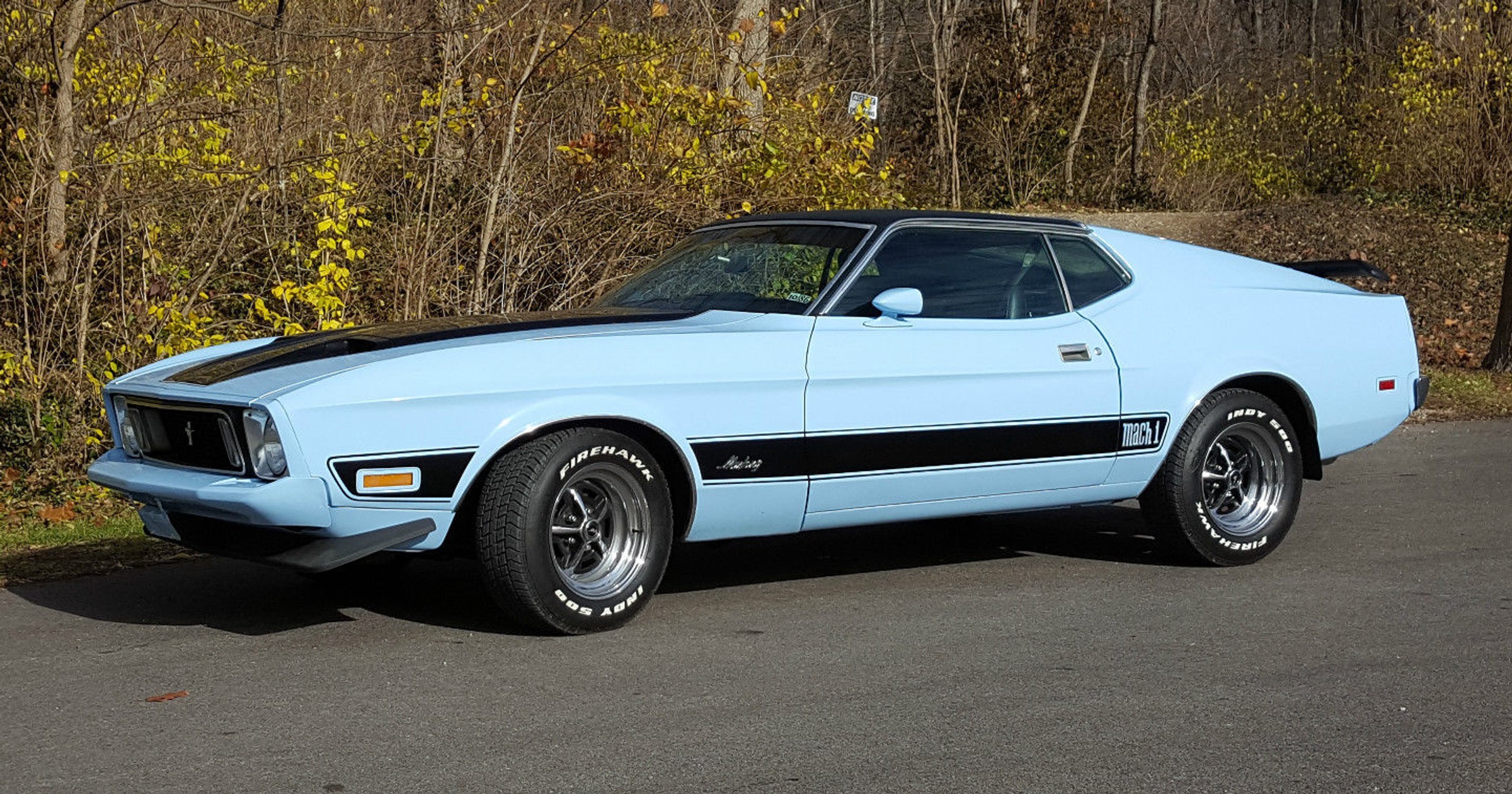 Ciekawostka z ogłoszenia: Ford Mustang Mach 1