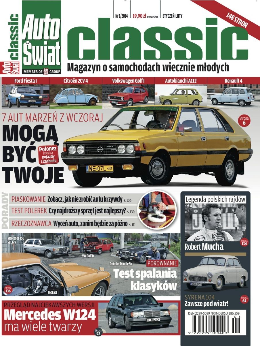 Auto Świat Classic 1/2014 już w sprzedaży