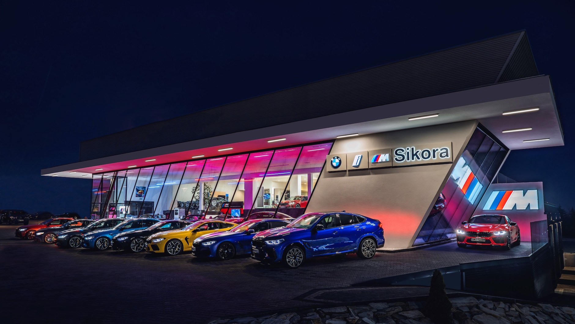 Otwarty w 2021 r. salon BMW Sikora w Mikołowie jest dedykowany modelom M.