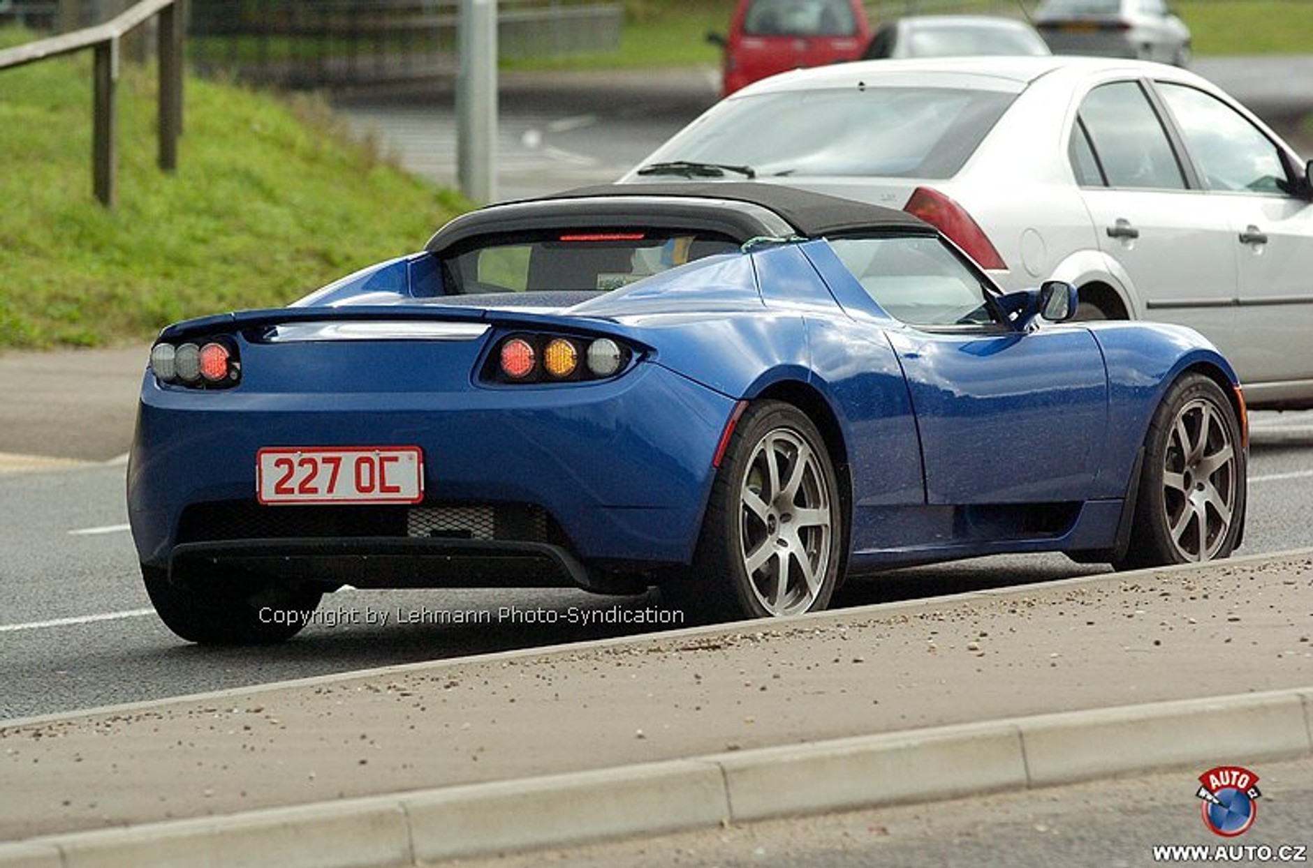 Zdjęcia szpiegowskie: Tesla Roadster